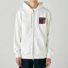 gaoqihuiのdrawing Heavyweight Zip Hoodie