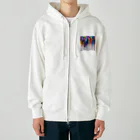 Alatreonのドロップインク Heavyweight Zip Hoodie