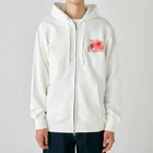 『NG （Niche・Gate）』ニッチゲート-- IN SUZURIのGet Up! Stand Up!(赤) Heavyweight Zip Hoodie