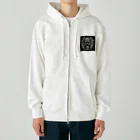 rinaPoohのドクロ Heavyweight Zip Hoodie