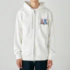 Yoiの堕天使くん Heavyweight Zip Hoodie