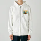 山田綾の夏到来ビールグッズ！Beerで皆で盛り上がろう！ Heavyweight Zip Hoodie