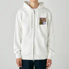 Natural Eleganceの天使のような少年 Heavyweight Zip Hoodie