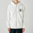 Makisuのエレガット Heavyweight Zip Hoodie