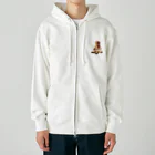 フルヤのくつろぐスコティッシュフォールド Heavyweight Zip Hoodie