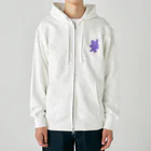 HARU999のなきがおくん Heavyweight Zip Hoodie