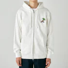 The GrandpaのThe Grandpa on the beach Heavyweight Zip Hoodie