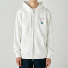 kuraokurakoのねこころこ。 Heavyweight Zip Hoodie