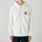 Ａｔｅｌｉｅｒ　Ｈｅｕｒｅｕｘのピアノを弾く猫 Heavyweight Zip Hoodie