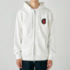 skm_frontの般若くん　タトゥー柄 Heavyweight Zip Hoodie