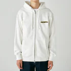 ふてぶてしいひよこのふてぶてしいひよこ　シンプルフォント Heavyweight Zip Hoodie