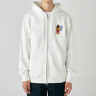 SESTA SHOPのテディベアの近衛兵さん(イギリス) Heavyweight Zip Hoodie