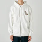 Rubbishのブルドッグ Heavyweight Zip Hoodie