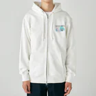 東ぬりえの気合い入れて二度寝する。 Heavyweight Zip Hoodie