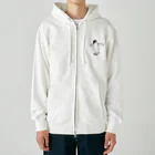 LalaHangeulのあでりーぺんぺん　3号(文字無しバージョン) Heavyweight Zip Hoodie