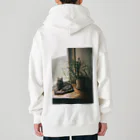 毎日ころりんの猫の写ルンです Heavyweight Zip Hoodie