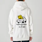 ぷにおもちSHOPのウーパールーパースーパーカーにのっています Heavyweight Zip Hoodie