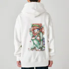 弐０Heartsの妖精の少女 Heavyweight Zip Hoodie