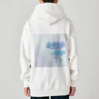 綾錦工房 りこりすの曼珠沙華 - 朧 【月光】 Heavyweight Zip Hoodie