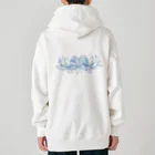 綾錦工房 りこりすの曼珠沙華 【月光】 Heavyweight Zip Hoodie