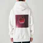 AI画家『Stable Diffusion』Shopのスペース・アップル🍎 Heavyweight Zip Hoodie