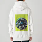 NIL のウサギの幽霊と花 Heavyweight Zip Hoodie