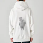 こうめ屋のおもちくん　コザクラインコ Heavyweight Zip Hoodie