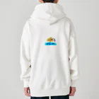 Akali_to_youのAkaliの深海魚シリーズ オニキンメミックス Heavyweight Zip Hoodie