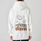 あさごはんのポップコーンうさぎ Heavyweight Zip Hoodie