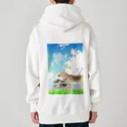 ふーがんしょっぷのお散歩 Heavyweight Zip Hoodie