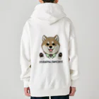 豆つぶのshiba-inu fanciers(赤柴) Heavyweight Zip Hoodie