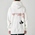 屋根裏部屋の桜とわんこ Heavyweight Zip Hoodie