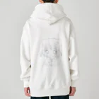 あくむ病院のふわねこ・しんどろ～む Heavyweight Zip Hoodie