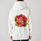 onehappinessのピンシャー　hibiscus　花言葉　onehappiness Heavyweight Zip Hoodie