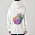 K_flowerのRainbow Carnation Heavyweight Zip Hoodie