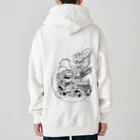 Og-toysのHARD CORE FACTORY#B Heavyweight Zip Hoodie