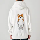 ～しばとねこ～の二足歩行と猫の可動域を手に入れた柴犬 Heavyweight Zip Hoodie