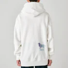 AtelierBoopの波－ボーダーコリー Heavyweight Zip Hoodie