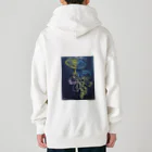 kaoartのはるのぶの描いたおんなのこ Heavyweight Zip Hoodie