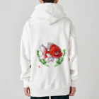 JapaneseArt Yui Shopの金魚ちゃん Heavyweight Zip Hoodie