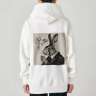 ニヒルうさぎ屋さんのニヒルうさぎ Ⅰ Heavyweight Zip Hoodie