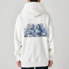 Sesilionのハーモニック・ブルーム Heavyweight Zip Hoodie