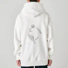 freelyのねこのよこがお Heavyweight Zip Hoodie