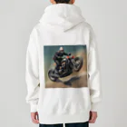 Yamapの仮面のバイク乗り Heavyweight Zip Hoodie