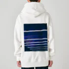 水草のおしゃれ抽象画 Heavyweight Zip Hoodie