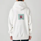 豊風本舗の手帳とヘルプマークのピクトグラム Heavyweight Zip Hoodie