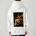 世界美術商店のキリストの埋葬 / The Entombment of Christ Heavyweight Zip Hoodie