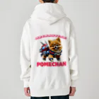 Pom-Dog'sのメカニカルポメちゃん Heavyweight Zip Hoodie