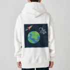 あいいろのキュートな宇宙飛行士 Heavyweight Zip Hoodie