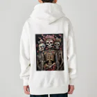 Skull sectionのガイコツのデザイン Heavyweight Zip Hoodie